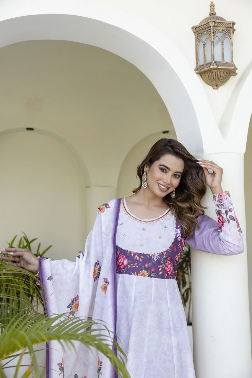 Designer Fancy Kurti and Pant Set