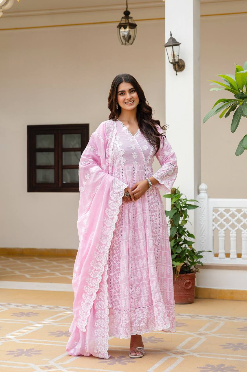 Presenting New Ready-Made Gown Pant Dupatta Collection