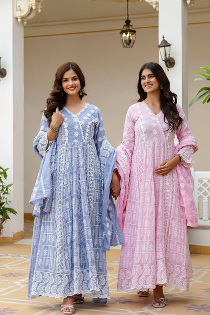 Presenting New Ready-Made Gown Pant Dupatta Collection