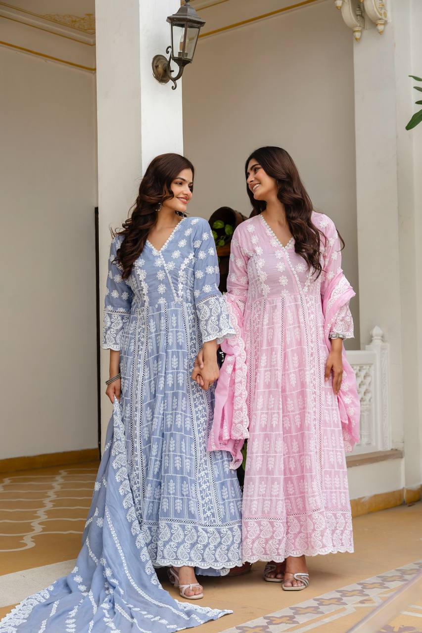 Presenting New Ready-Made Gown Pant Dupatta Collection