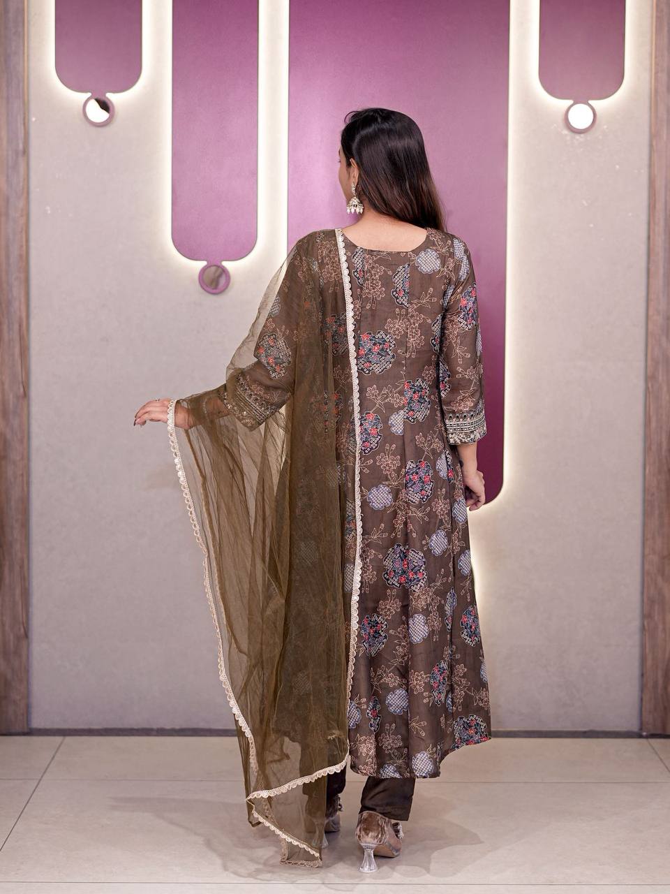💫 PREMIUM anarkali SALWAR SUIT digital print sets with dupatta👗