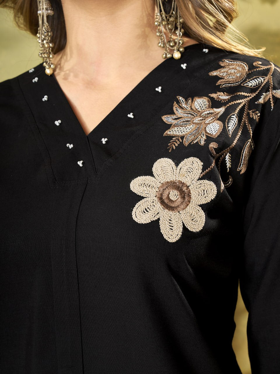 Eva Embroidered Co-Ord Set