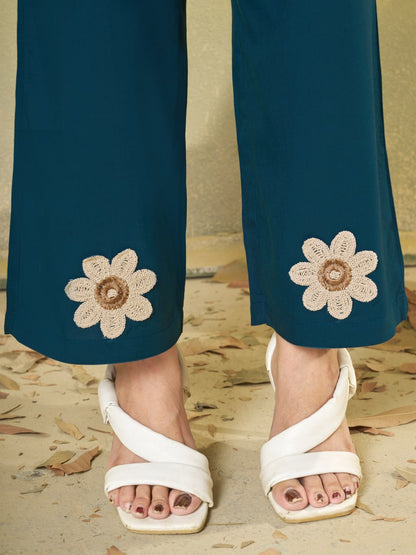 Eva Embroidered Co-Ord Set
