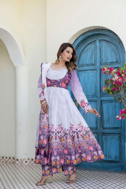 Designer Fancy Kurti and Pant Set