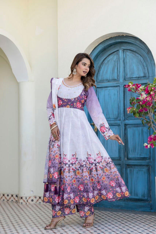 Designer Fancy Kurti and Pant Set
