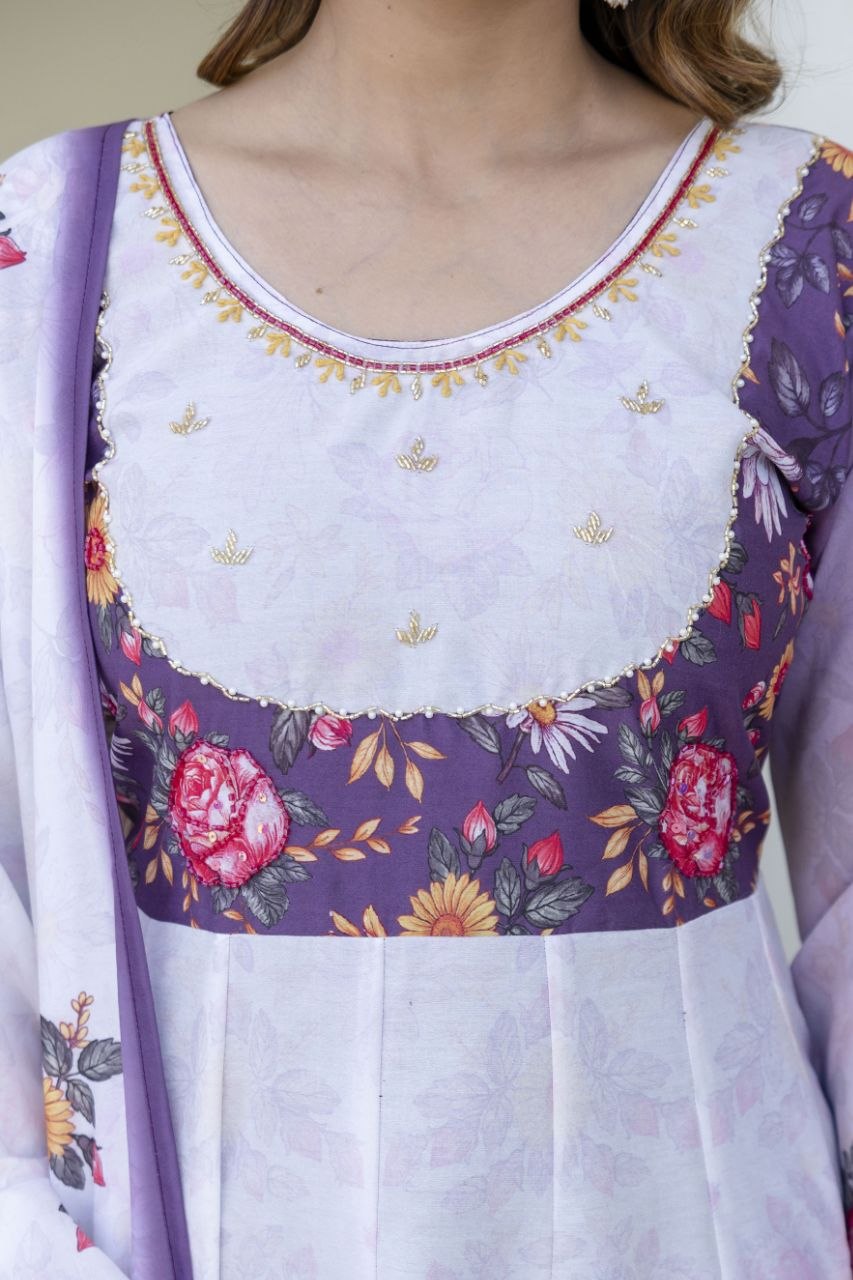 Designer Fancy Kurti and Pant Set