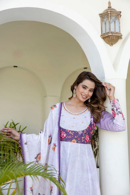 Designer Fancy Kurti and Pant Set