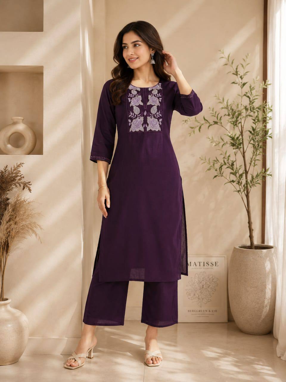 Modern Grace Printed Co-Ord Set
