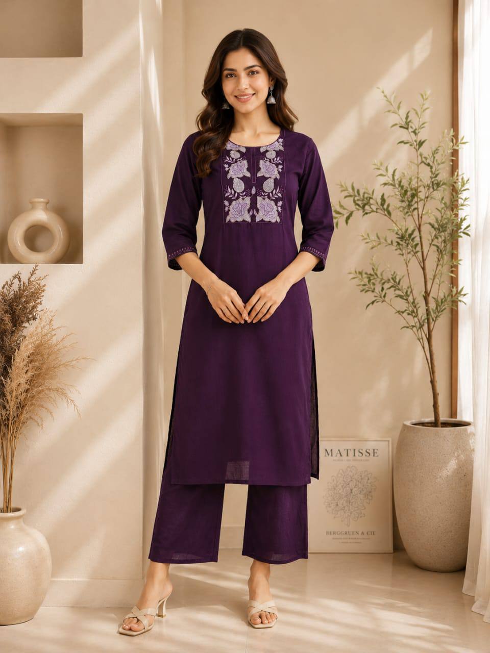 Modern Grace Printed Co-Ord Set