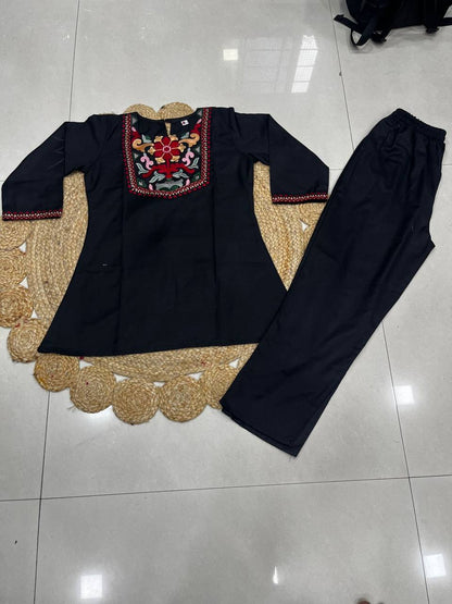 Women's Embroidered Co-Ord Set