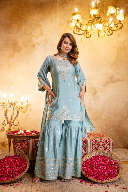 Aafreen Embroidered Kurta Set