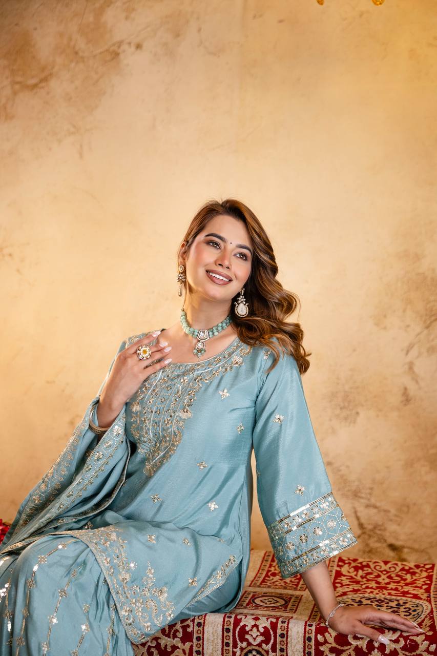 Aafreen Embroidered Kurta Set
