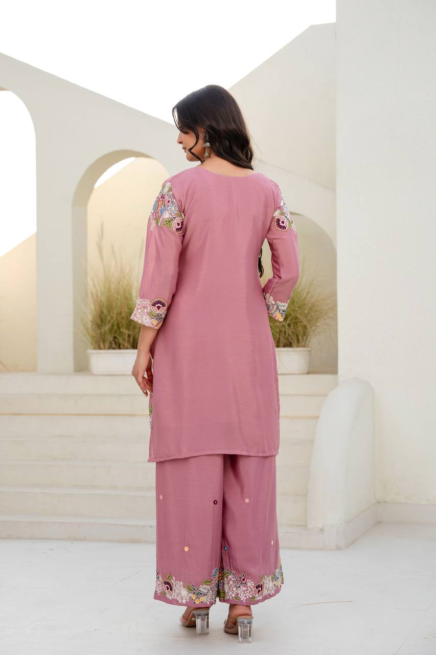 Ready-Made Kurti With Sarara And Dupatta