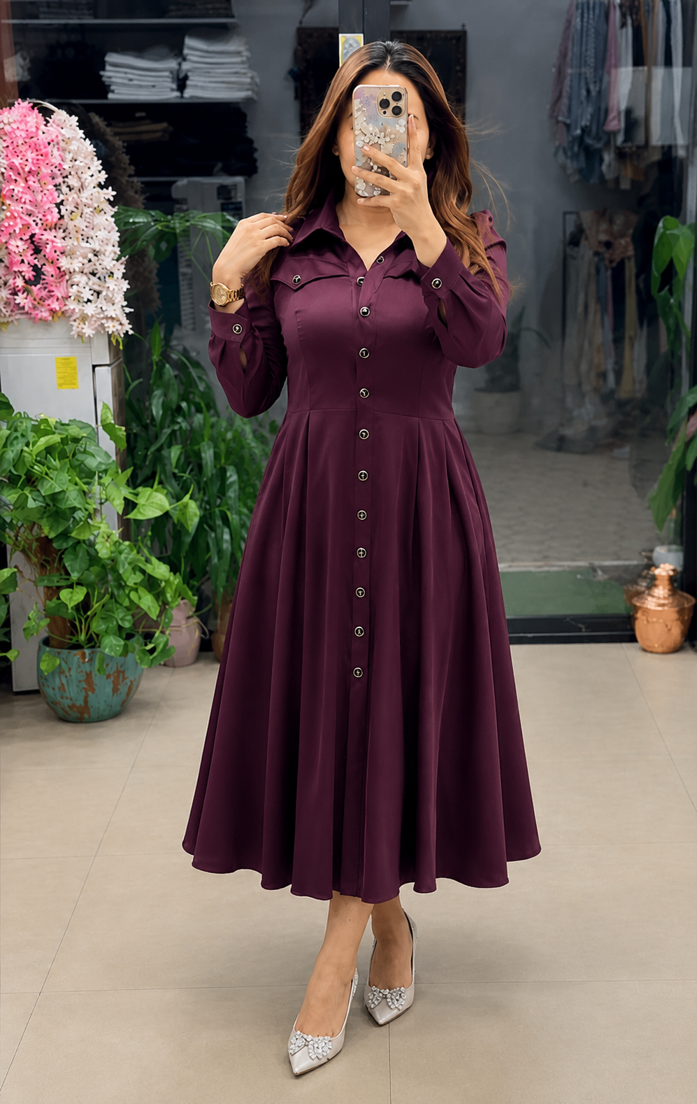 Women's Rayon Dress – Stylish & Comfortable