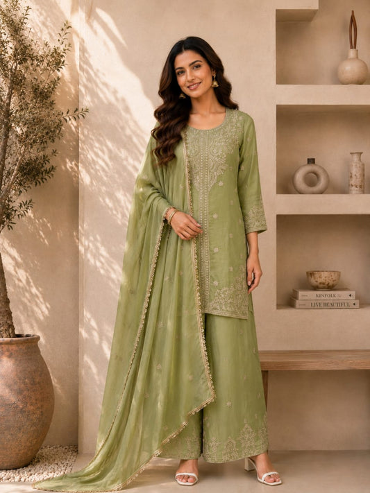 Designer Fancy Kurti and Pant Set
