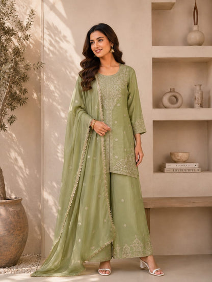 Designer Fancy Kurti and Pant Set