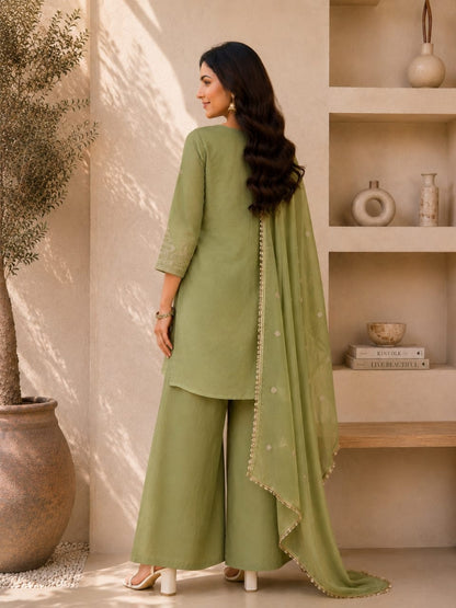 Designer Fancy Kurti and Pant Set