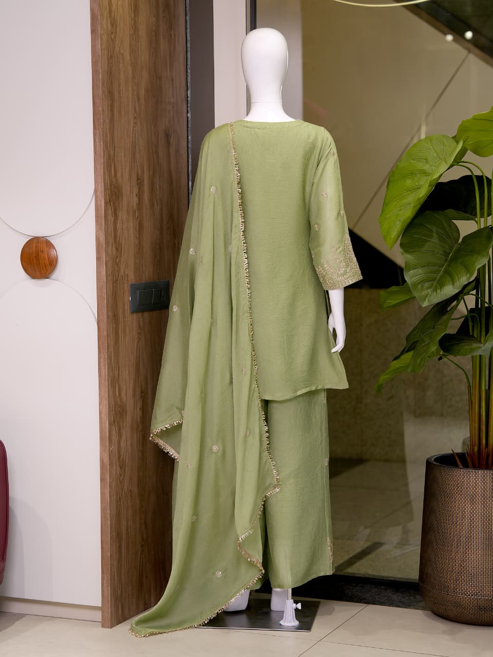 Designer Fancy Kurti and Pant Set