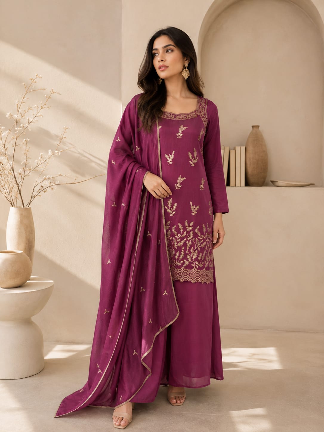 Presenting New Ready-Made Gown Pant Dupatta Collection