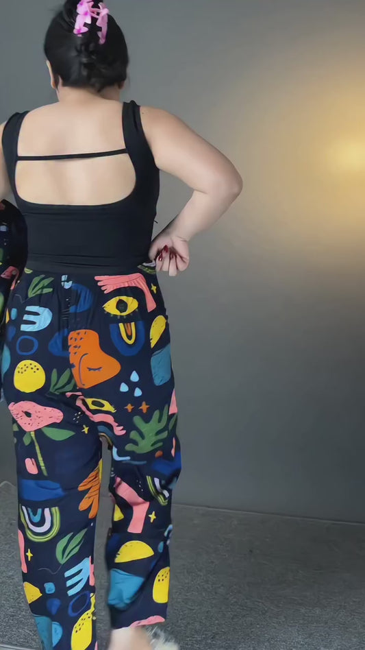 Designer Lycra Co Ord Set