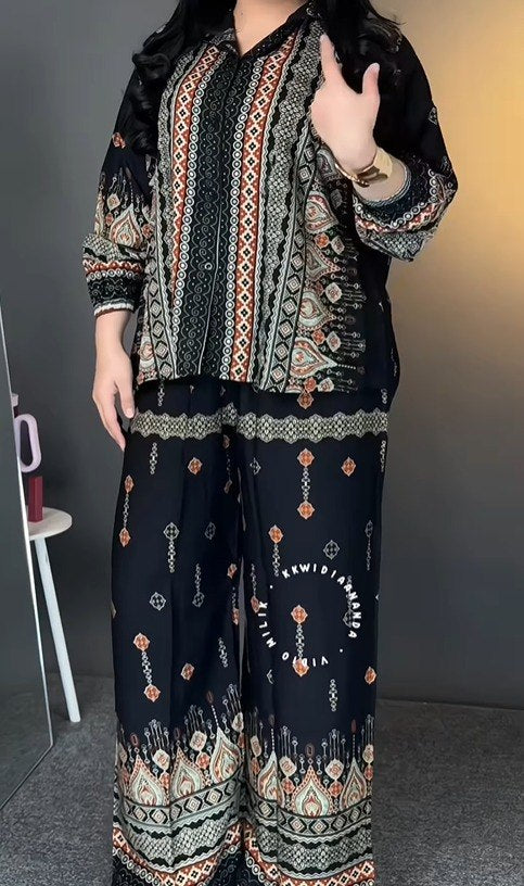 Stylish Co-Ord Set for Women | Women Floral Printed Kurta Palazzo Set