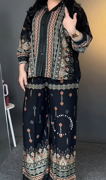 Stylish Co-Ord Set for Women | Women Floral Printed Kurta Palazzo Set